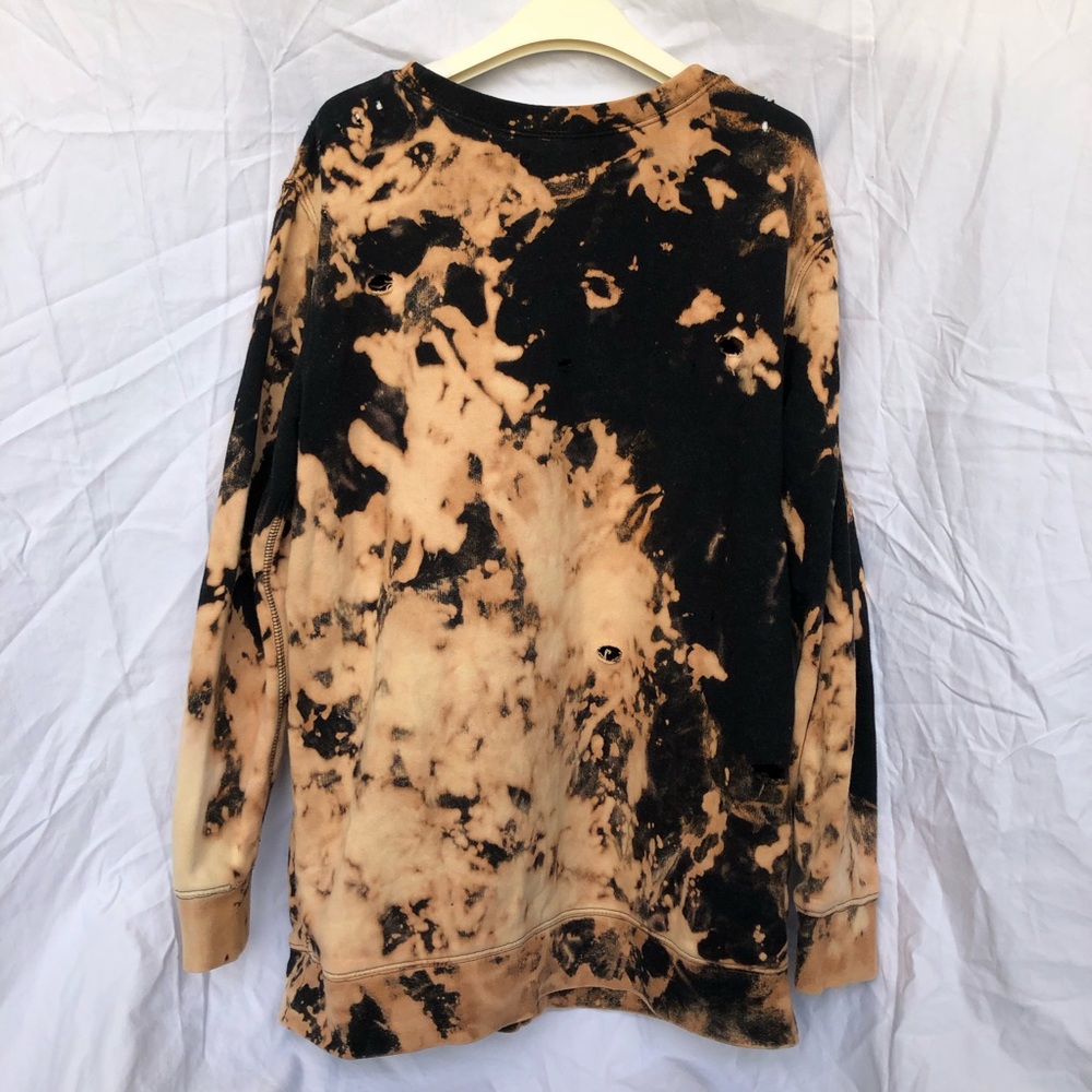 Kendall & Kyle Custom Reverse Tie Dye Sweatshirt - image 8